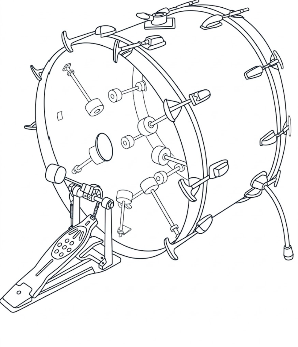 Kick/bass drum