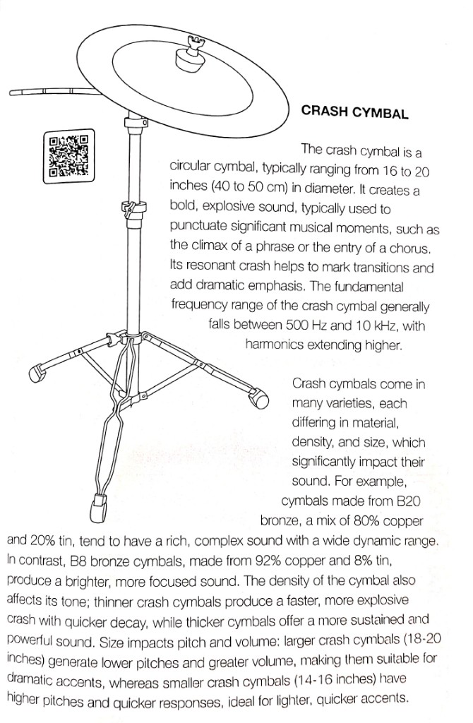 Crash cymbal