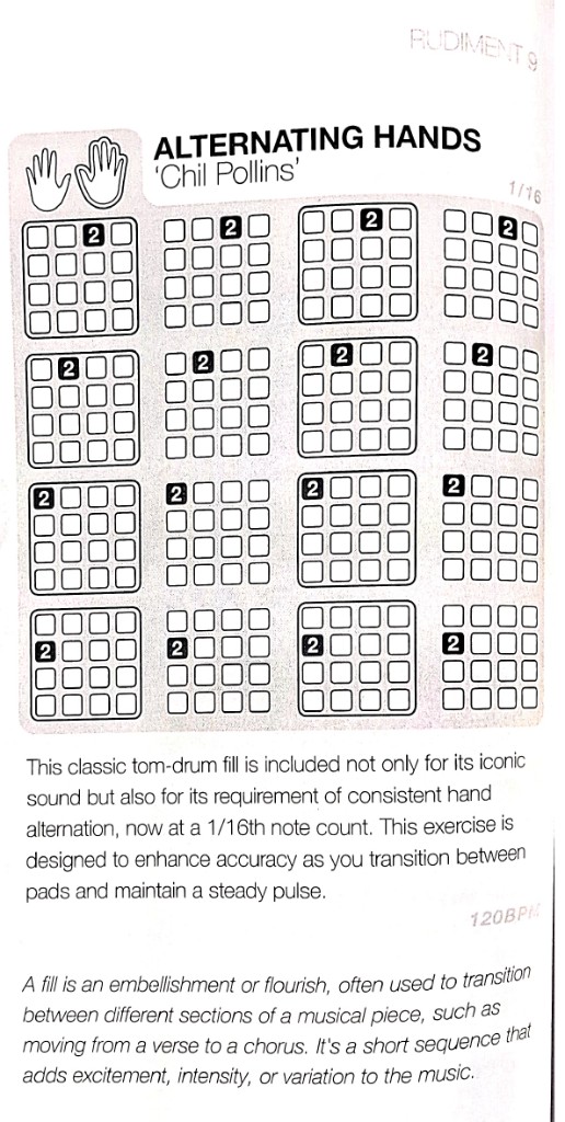 Alternating Hands Chil Pollins pad grids
