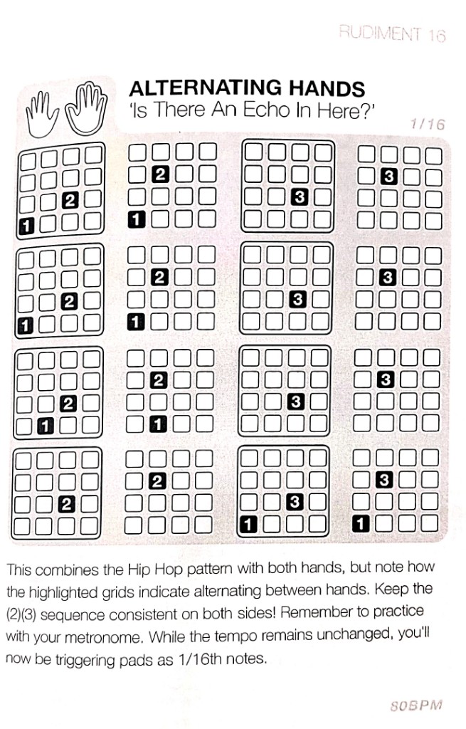 Alternating Hands Is There An Echo In Here pad grids