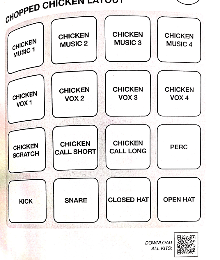 Chopped Chicken Layout