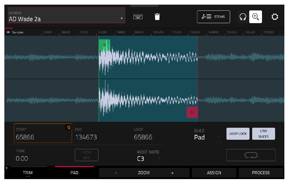 SAMPLE EDIT PAD: волна после Normalize стала толще