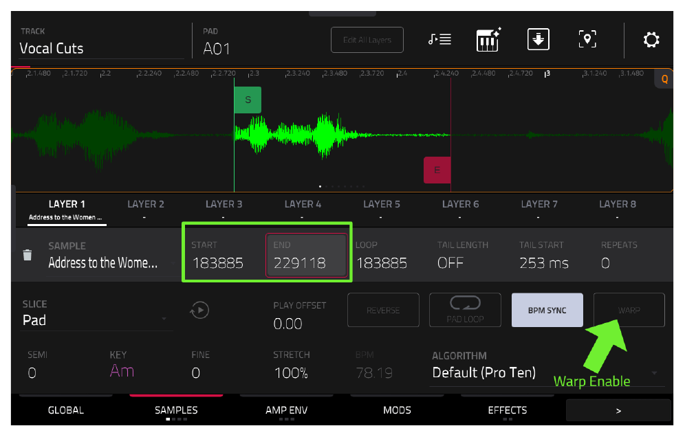 TRACK EDIT A01: START 183885, END 229118