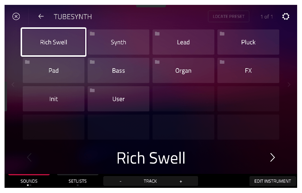 TUBESYNTH: Rich Swell и категория Lead