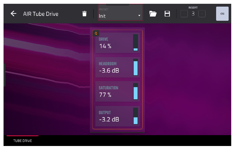 AIR Tube Drive plugin